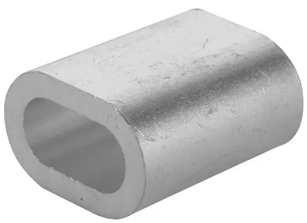 PURISTUSLUKKO 4MM 10KPL ALUMIINI - Vaijerit - 857 - 1