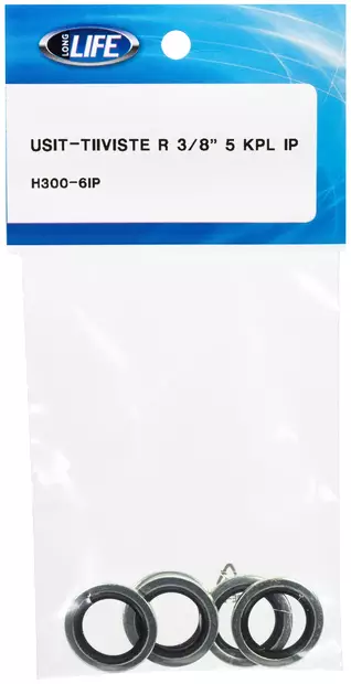 USIT-TIIVISTE R 3/8" 5 KPL IP - Letkuliittimet - 507 - 1