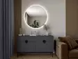 VALOPEILI ARROW LED-PEILI PYÖREÄ 60CM, IP44 - Kylpyhuonekalusteet - 8547 - 1