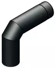 JEREMIAS SAVUPUTKI 90° MUTKA ø 115mm MUSTA - Savupiiput - 7067 - 1