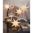 PAPERITÄHTI 70CM DOT STAR VALKOINEN - Jouluvalot ja kausivalot - 9727 - 2