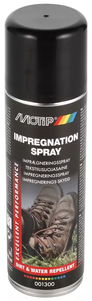 KOSTEUSSUOJA KENGILLE JA TEKST TIP1300 300ML - Kengänhoitoaineet - 3418 - 1