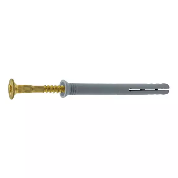 LISTATULPPA 5X40MM MESSINKI 200KPL/LTK - Proput, ankkurit ja tulpat - 8408 - 1
