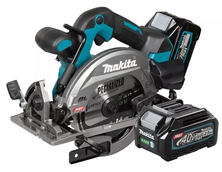 MAKITA PYÖRÖSAHA 40V XGT ® 165MM HS012G + 2,5Ah Akku - Pyörösahat XGT® - 78 - 1