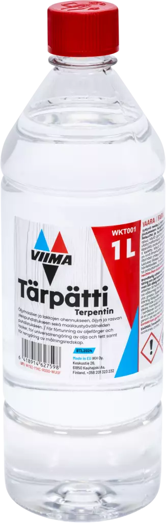 MINERAALITÄRPÄTTI 1L WKT001 VIIMA - Maaliohenteet ja pesuaineet - 3818 - 1