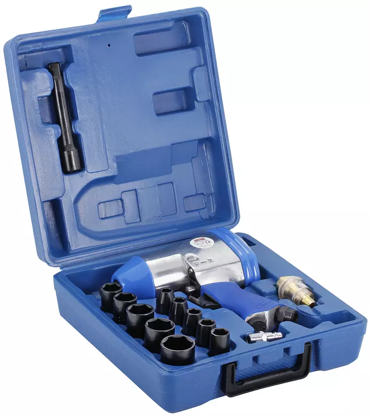 MUTTERINVÄÄNNINSARJA PAINEILMA MEGANEX 1/2" 17-OS. - Mutterinvääntimet - 3848 - 1