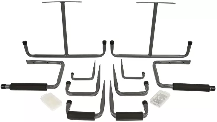 SÄILYTYSKOUKKUSETTI 10-OS. XK6128 - Sisustuskoukut ja ripustuskoukut - 3608 - 1