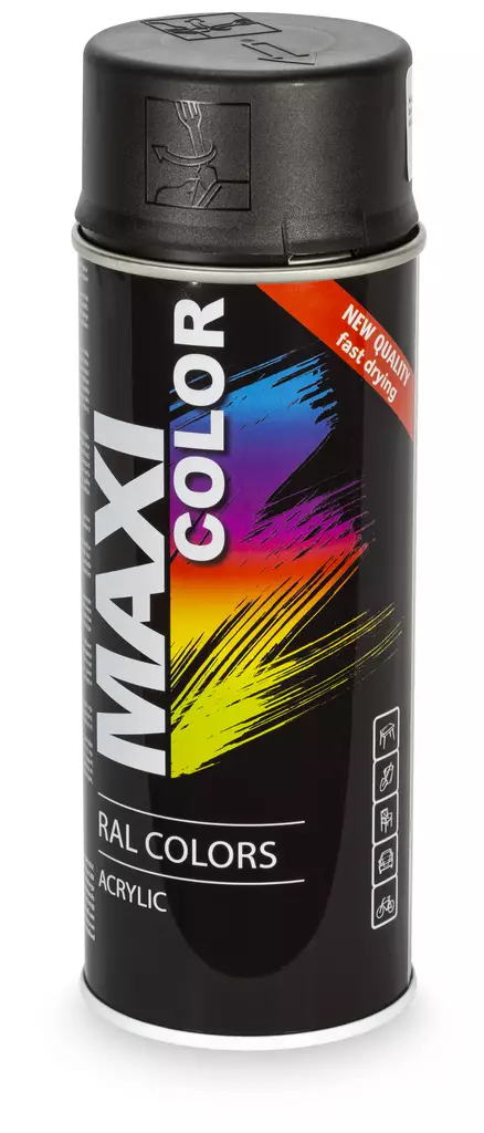 SPRAYMAALI MATTAMUSTA 400ML - Spraymaalit - 148 - 1