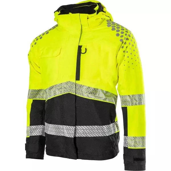 TALVITAKKI PATRON AIDEN HI-VIS KELT./T.HARMAA 2LK PAT631K - Talvityötakit - 9588 - 1