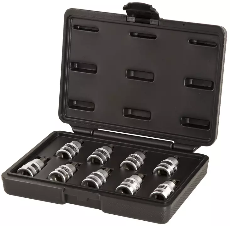 TORX-HYLSYSARJA 1/2" 9-OS. T20-60 - Torx-avaimet - 2538 - 1
