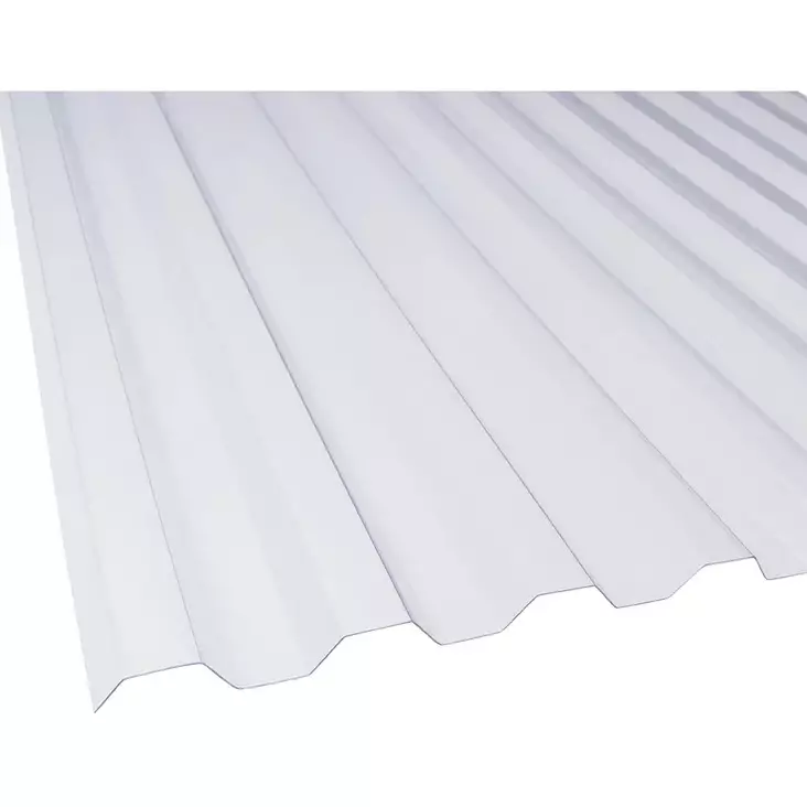 VALOKATE KERAPLAST PVC TRAPETSI KIRKAS 1x1040x3000mm - Valokatteet - 9078 - 1