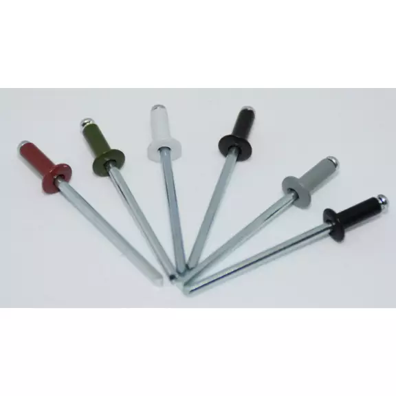 VETONIITTI 3,2X8MM RR23/7016 TUMMANHARMAA AL/ST 500KPL/PKT - Niittipihdit ja vetoniitit - 8368 - 1