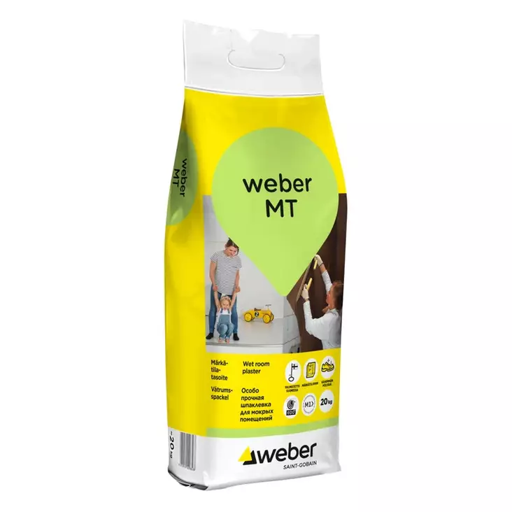 WEBER MT MÄRKÄTILATASOITE 20 KG - Tasoitteet - 7368 - 1