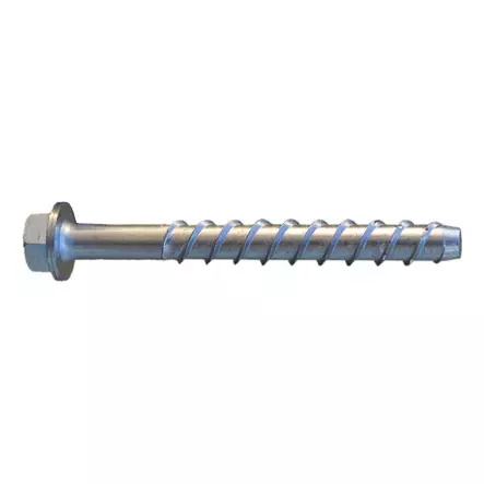BETONIRUUVI 6X120MM FIXCON KUUSIOKANTA ZN 50KPL/LTK - Betoniruuvit - 8438 - 1