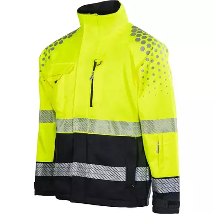 HUOMIOTAKKI 3XL DILAN HI-VIS KELT/MUSTA LK2 - Huomiotakit - 8688 - 1