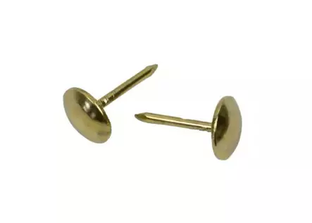 HUONEKALUNAULA 411 1X13MM 20303540 TERÄS/MESSINGÖITY - Naulat ja hakaset - 5228 - 2