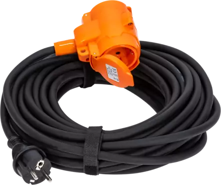 JATKOJOHTO 2-OS. CRX1031 3X1,5MM2 KUMI - Jatkojohdot, kelat ja tarvikkeet - 5408 - 1