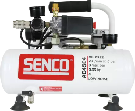 KOMPRESSORI AC4504 AFN0024 SENCO 230V 0,24KW 4L - Paineilmakompressorit - 8478 - 1