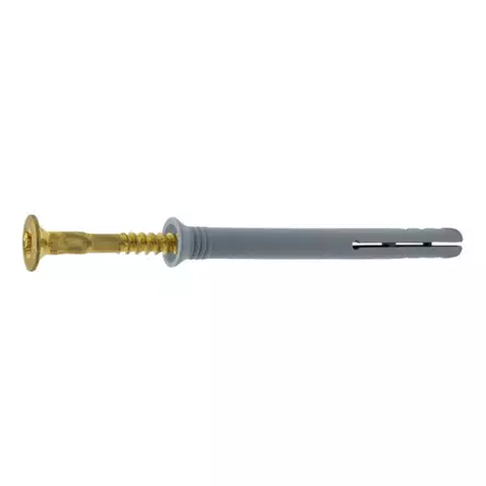 LISTATULPPA 5X40MM MESSINKI 200KPL/LTK - Proput, ankkurit ja tulpat - 8408 - 1