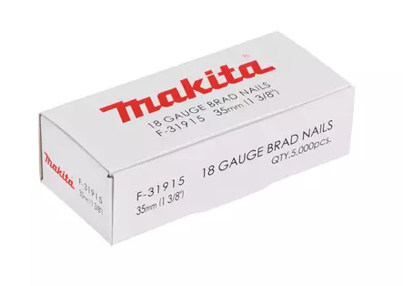 MAKITA VIIMEISTELYNAULA 1,2X35MM 5000KPL F-31915 - Viimeistelynaulat - 8998 - 2