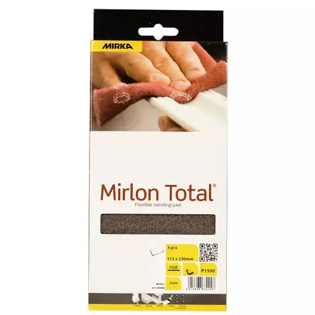 MIRKA KARHUNKIELI 115X230MM 1500UF MIRLON TOTAL 3KPL - Käsihiomatarvikkeet - 9058 - 1