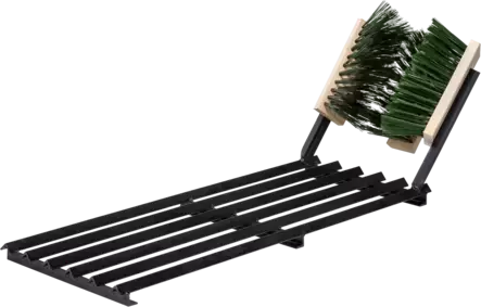 RAPPURALLI 75X30CM HARJOILLA MUSTA - Rappurallit ja harjat - 2728 - 1