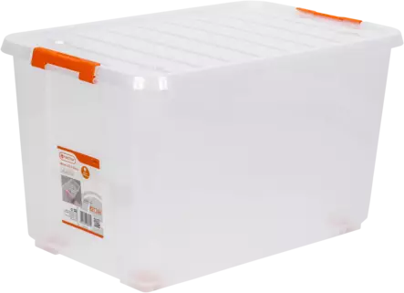 SÄILYTYSLAATIKKO 52L TACTIX TRANSPARENT - Kuljetuslaatikot - 3918 - 1