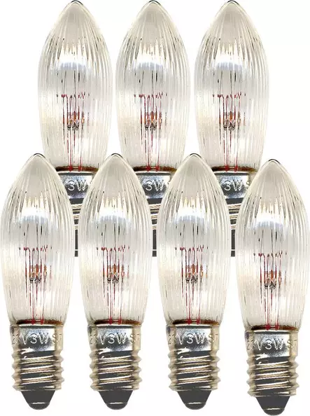 VARALAMPPU E10 3W 34V 7KPL/PKT - Halogeenilamput - 9728 - 1