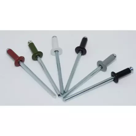 VETONIITTI 3,2X8MM RR23/7016 TUMMANHARMAA AL/ST 500KPL/PKT - Niittipihdit ja vetoniitit - 8368 - 1