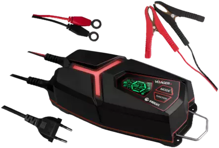 YLLÄPITOLATURI 6/12V HEL013 HELVI 4AH VOYAGER4 - Akkulaturit - 3968 - 1