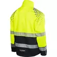 HUOMIOTAKKI 3XL DILAN HI-VIS KELT/MUSTA LK2 - Huomiotakit - 8688 - 2