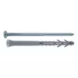 KARMITULPPA 10X120MM UPPOKANTA TX40 SÄHKÖSINKITTY 50KPL/LTK - Karmiruuvit ja karmitulpat - 7008 - 1
