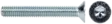 UPPOKANTARUUVI M3X16 22KPL DIN965 - Yleisruuvit ja puuruuvit - 2348 - 1