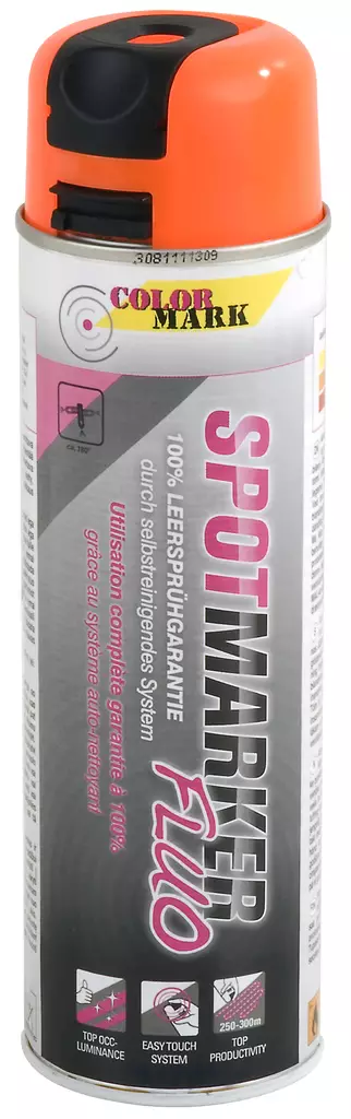MAALI MERKINTÄ ORANSSI TIP201493 500ML FLUORI SPOT - Tie- ja merkintämaalit - 4439 - 1