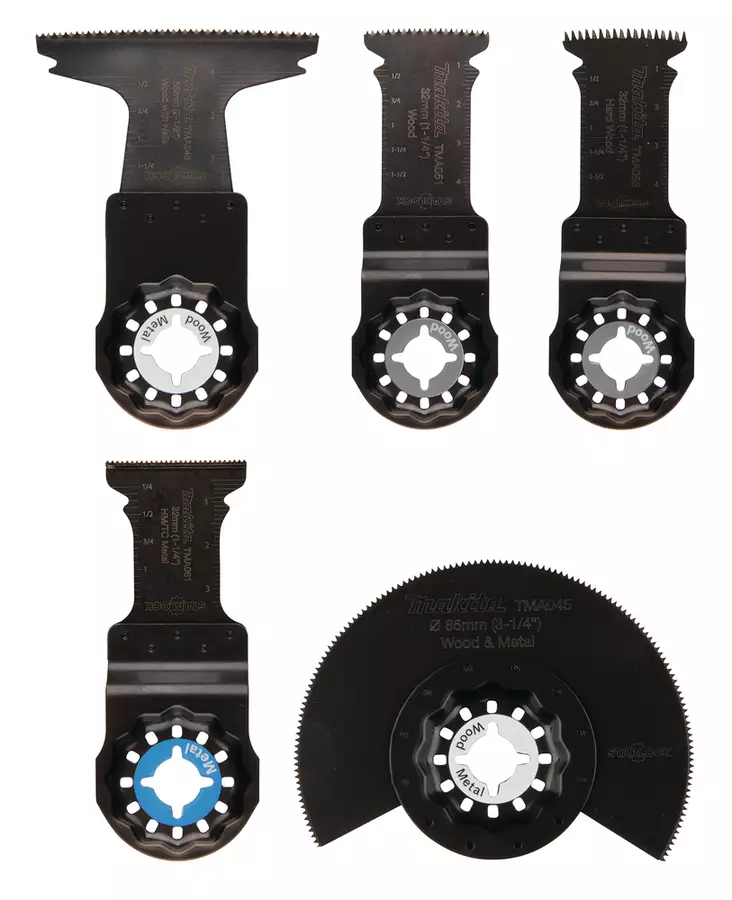 MONITOIMIKONEEN TERÄSARJA 5KPL STARLOCK E-24935 - Sahanterät ja tarvikkeet - 8249 - 1