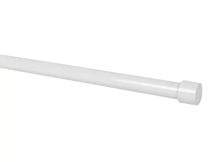 PISLA DAISY VEHOTANKO 120-210CM/ Ø16-19MM VALK/TERÄS - Verhot ja verhotarvikkeet - 5259 - 1