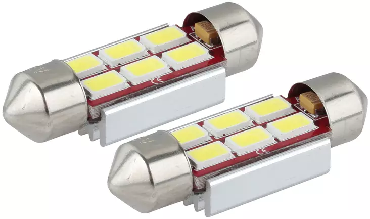 POLTTIMO LED 12V SV8,5 36MM CAN-BUS - Sukkulapolttimot - 979 - 1