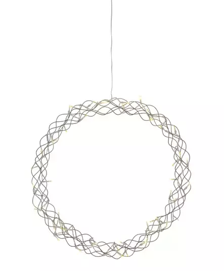 AIRAM MERLIN KRANSSI 47CM HOPEA IP20 - Jouluvalot ja kausivalot - 9629 - 2