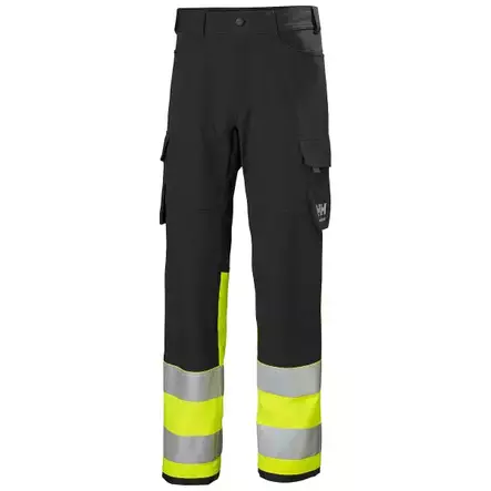HELLY HANSEN HOUSUT D124 ALNA 4X CARGO KELTAINEN/HARMAA - Työhousut - 9049 - 1