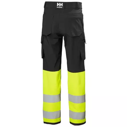 HELLY HANSEN HOUSUT D124 ALNA 4X CARGO KELTAINEN/HARMAA - Työhousut - 9049 - 2
