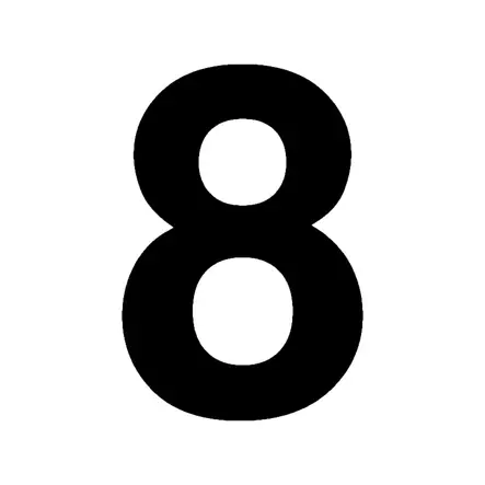 IRTONUMERO 8 TARRA 100MM - Kilvet, opasteet ja liikenteenohjaus - 1159 - 1