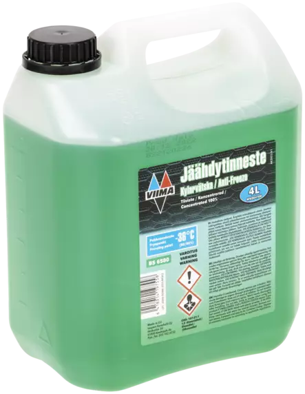 JÄÄHDYTINNESTE BS6580 VIHREÄ 4L 100% - Jäähdytinnesteet - 1369 - 1