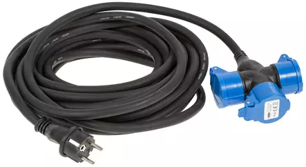 JATKOJOHTO 10M 3X2,5MM CRX1015 KUMI 3-OS 230V - Jatkojohdot, kelat ja tarvikkeet - 8869 - 1