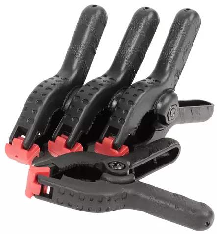 LIIMAUSPURISTINSARJA 4-OS. 18MM PYYKKIPOIKA - Pikapuristimet - 1589 - 1