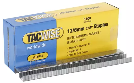 NIITTI 13/6MM RAPE1306 TACWISE 5000KPL/LTK - Niitit ja sinkilät - 3689 - 1