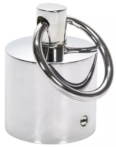 PÄÄTYTULPPA+RENGAS KROMI 36MM - Köydet, kiinnitysliinat ja narut - 1859 - 1