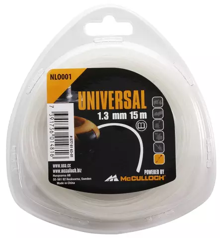 TRIMMERISIIMA 1,3 mm x 15 m PYÖREÄ NLO001 - Raivaustyökalut ja tarvikkeet - 1069 - 1