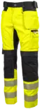 HOUSUT STRETCH RT 4XL TRITON FL.KEL/MUSTA LK1 EN20 - Työhousut - 2439 - 1