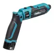 ISKEVÄ SAUVARUUVINVÄÄNNIN 7,2V/ 1,5AH 2XAKKU TD022DSJ MAKITA - Ruuvinvääntimet - 5279 - 3