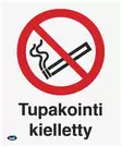 OPASTE TUPAKOINTI KIELLETTY 80X100 TARRA - Kilvet, opasteet ja liikenteenohjaus - 2069 - 1